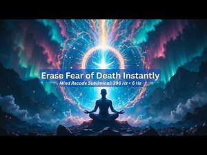 Erase Fear of Death Instantly ⚡ Mind Recode Subliminal | 396 Hz + 6 Hz