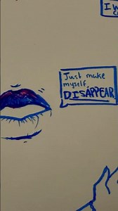 Just make myself disappear 😶‍🌫️🫥 #art #artdrawing