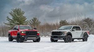 Ford F-150 Raptor R vs. Ram 1500 TRX: The 700-HP Brawl!
