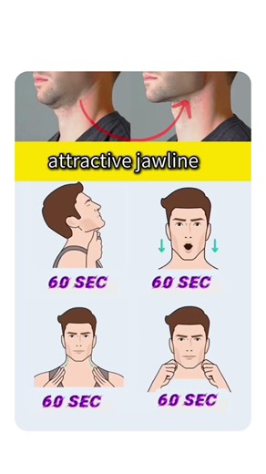 ATTRACTIVE JAWLINE WORKOUT! Sculpt Your Face & Sharpen Your Jaw Naturally 💀✨