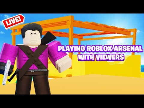 🔴 LIVE | PLAYING ROBLOX ARSENAL WITH VIEWERS DO !join | !twitch ROAD TO YOUTUBE MEMBERSHIP