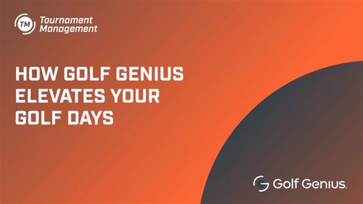 Golf Events with Golf Genius | Steven Jones
