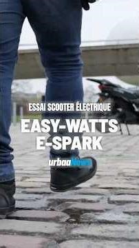 easy-Watts e-Spark : le scooter électrique 125 compact pour la ville #ScooterElectrique #EasyWatts