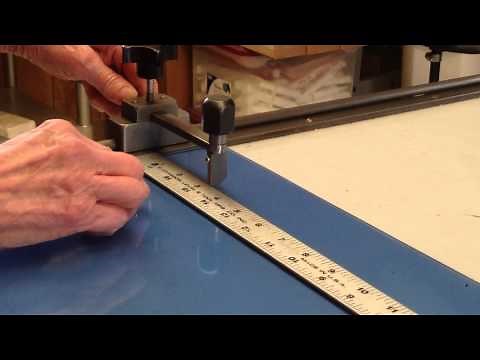 How to use the DK Monorail Glass Strip Cutter