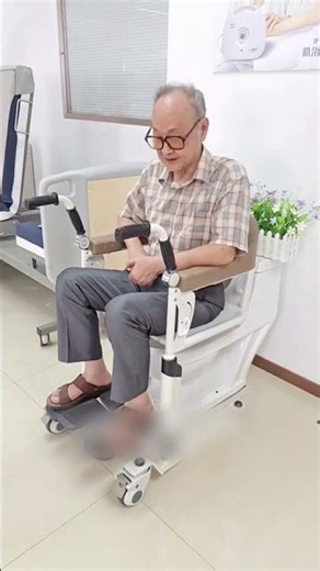 ✅ How to move elderly safely from bed to chair ( # 1092 ) Transfer Lift Handicapped Wheelchair