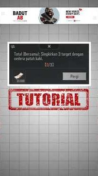 TUTORIAL SINGKIRKAN 3 TARGET
