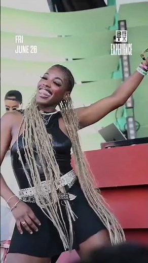Black joy looks good outside ☀️ Everyday People brings the vibes to #BETX Fan Fest on June 26