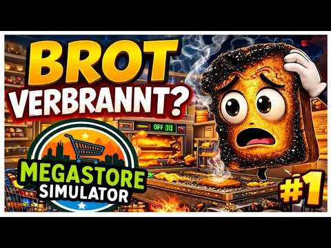 Megastore Simulator #1 Das Brot brennt an - Krise in der neuen Bäckerei?