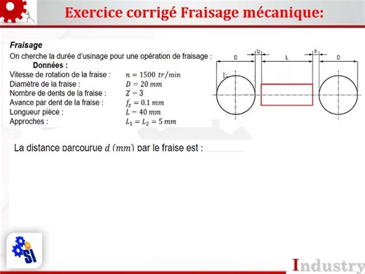 41K views · 571 reactions | Exercice corrigé fraisage mécanique | Science et Technique de l'Ingénieur STI | Facebook