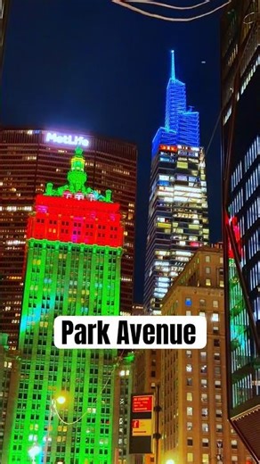 The Helmsley Building & One Vanderbilt Building on Park Avenue #theoutdoorman #parkavenue #christmas