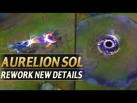 AURELION SOL NEW GAMEPLAY & ABILITIES DETAILS - League of Legends