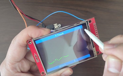 VisualGDB环境下，STM32F407移植LCD串口屏（SPI协议）。