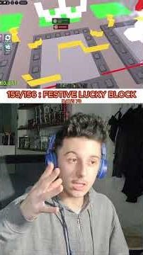 JOUR 78 : HO ! HO ! HO ! ❄️​🎀​ #roblox #gaming #luckyblock