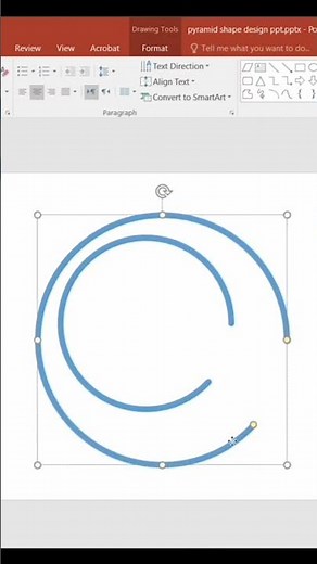 How to Create Curved Lines with Rounded Ends in PowerPoint ✨
