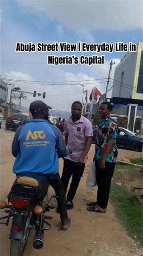 Abuja Street View | Everyday Life in Nigeria’s Capital#shorts #streetlifenigeria #nigerianlifestyle