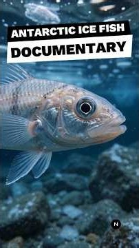 This Fish Has Clear, Colorless Blood ❄️🩸 Antarctic Icefish | Nature Documentary