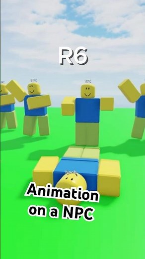 Add an Animation to an NPC (R6 / R15)