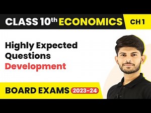 Highly Expected Questions - Class 10 Economics | CBSE 2024-25