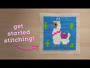 How to Needlepoint with Paint by Stitches!