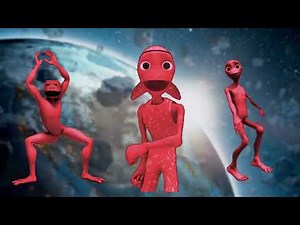 Space Jams: Colorful Aliens Dancing to Catchy Tunes on Asteroids 🎵🛸