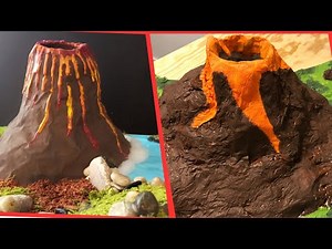 ¡Solución Rápida! Como hacer un volcan casero facil de hacer