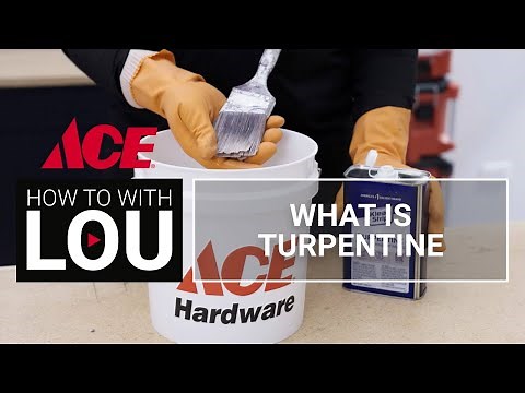What Is Turpentine and How Do You Use It | Ace Hardware