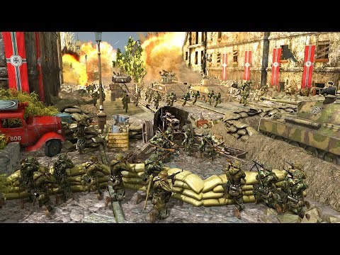 300 Germans Hold CITY RUINS in Last Stand Defense... - Call to Arms: WW2 Mod