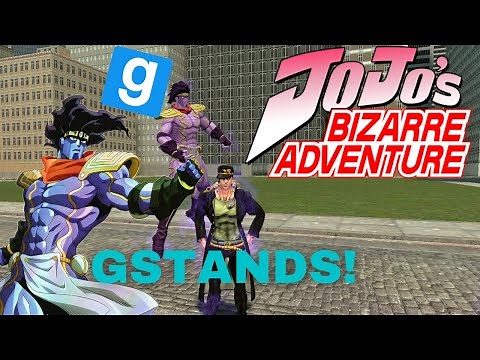 Garrys Mod GSTANDS Showcase! (Jojo's Bizzare Adventure)