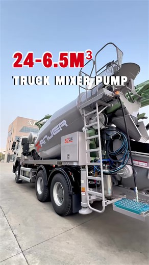 Xanjer 24-6.5m³ Truck Mixer Pump: Power Meets Agility