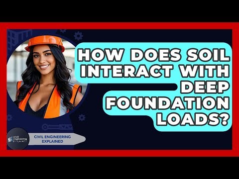 How Does Soil Interact With Deep Foundation Loads? - Civil Engineering Explained