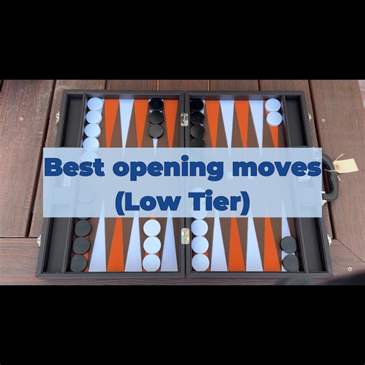 Long Beach Backgammon Club on Instagram: "One of the first things to do after learning the rules of backgammon is to memorize the best opening moves. Here is the last video in my series showing the best opening moves to make! . . . #backgammon"
