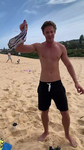 Where's Wiggly?#model #photoshoot #swimwear #aussiebum #fyp #bts