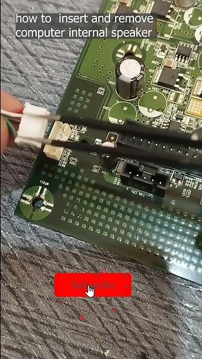 how to connect internal speaker on motherboard | Optiplex 330 #shorts #shortvideo