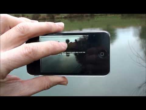 How to use the FishFinder app on iphone