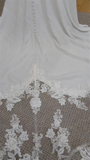 "Bustle goals alert! 🤍👗🪡 The loop bustle is simple, elegant and has a perfect look! Share with your friends 🤍🤍🤍 | MD Bridal Alterations