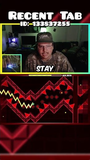 What Is This?!?! #geometrychallenge #geometrydash #recenttab