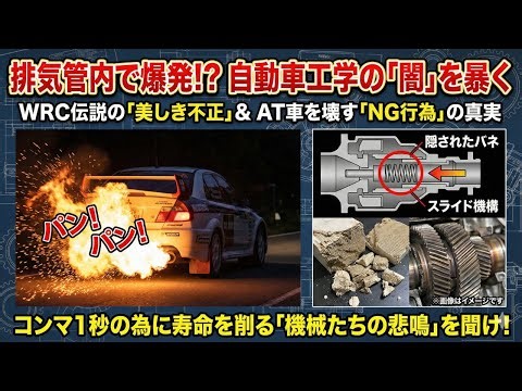 [Explosion in the exhaust pipe] The true nature of the "bang! bang!" gunshot... A thorough analys...