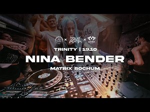 Nina Bender LiveSet | TRINITY 19.10 | Rave Solution x Schicht im Schacht x Matrix Bochum