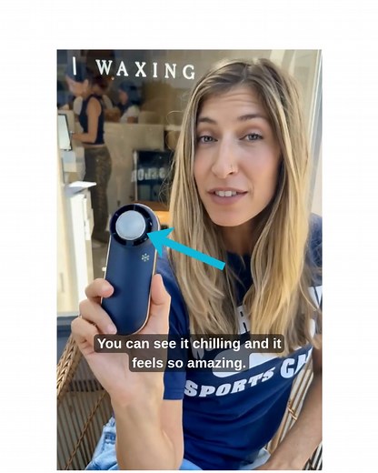 INSTANT HOT FLASH RELIEF #menopause | Breeze Me | Facebook