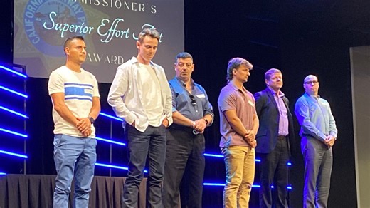 Good Samaritans Who Helped Officer Shot on San Diego Freeway Get Standing Ovation From CHP