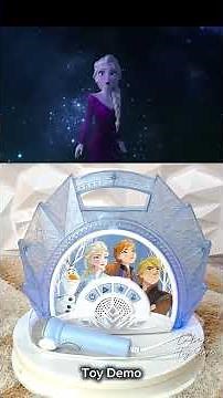 Frozen 2 Sing Along Boombox with Microphone, Built in Music, Flashing Lights