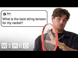 Taylor Fritz Answers Tennis Questions | Tech Support | WIRED