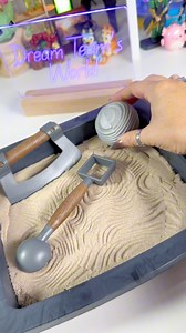 49K views · 638 reactions | Kinetic Sand Kalm #asmr #calm #sensory #kineticsand | Dream Team’s World | Facebook