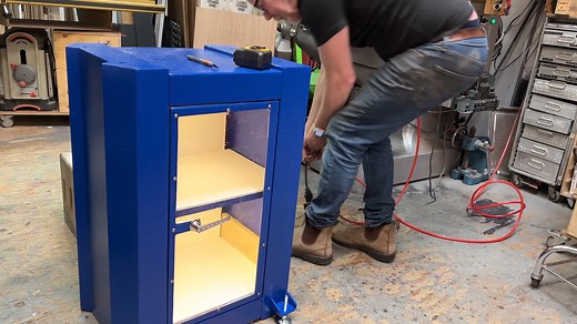 1K views · 40 reactions | NEW! As you might have seen in the background of recent videos, Adam has been setting up a new milling machine in his workshop--a benchtop mill to complement his large shop mill. To get this machine up and running, Adam puts together a shop stand for it to live on, and makes a few improvements of his own to customize its layout. Stay tuned for a full tour of the machine! Full video: https://youtu.be/OHfSZlfPTNc | Tested | Facebook