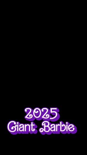 Ed on Instagram: "2025 Giant Barbie is in the house! It's probably the only Barbara Millicent Roberts I will make this year. Maybe a few extra heads, but definitely just this one body. My goal is to post one Barbie friend every 2-3 weeks. #giantbarbie #barbiemannequin #lifesizebarbie #superstarbarbie #Barbie"