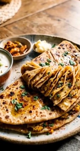 You Won’t Believe These Layers! 😱 Flaky Lachha Paratha Recipe