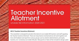 Teacher Incentive Allotment