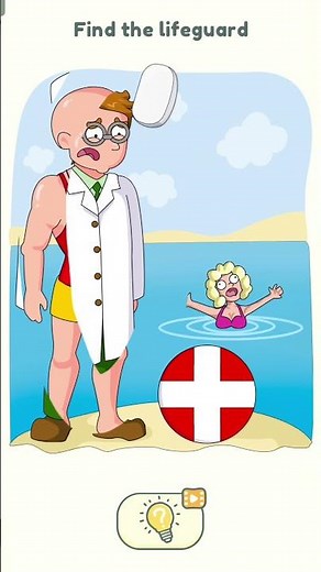 Find the lifeguard dop2(delete one part)#dop2 #shorts #viral