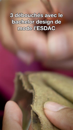 🎓 3 débouchés du Bachelor Design de Mode 👗 Assistant styliste ✂️ Patronnier 🧵 Couturier Trois métiers, un même socle : la maîtrise des techniques, la créativité et la compréhension du produit. Un bachelor pensé pour former des profils opérationnels, prêts à intégrer les ateliers, studios et maisons de mode. #DesignDeMode #BachelorMode #MétiersDeLaMode #FormationCréative #FashionEducation