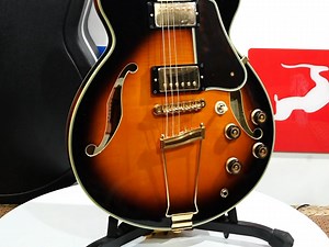 Ibanez依班娜AM2000H-BS演奏弹唱专业级舞台表演空心爵士电吉他